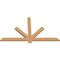 Ekena Millwork Kennewick Timber Gable Bracket, Western Red Cedar, 60"W x 35"H x 1 1/2"D x 3 1/2"F, 14/12 Pitch GBW060X35X0204KEN00SWR - alternate 2